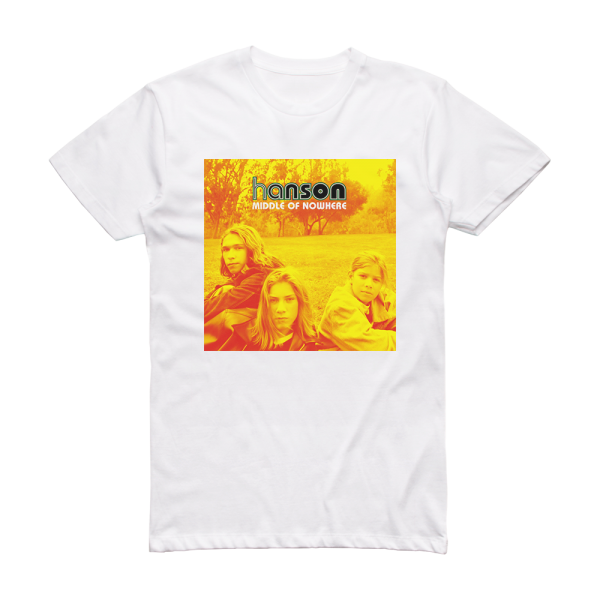 Hanson Middle Of Nowhere Album Cover T-Shirt White