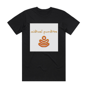 MIDIval PunditZ Midival Punditz Album Cover T-Shirt Black