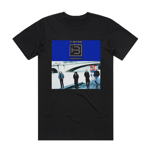 It Bites Midnight Album Cover T-Shirt Black