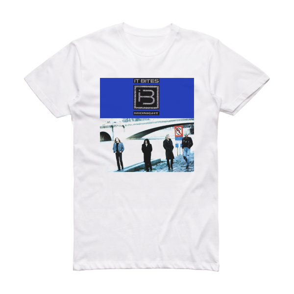 It Bites Midnight Album Cover T-Shirt White