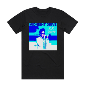 FR David Midnight Drive Album Cover T-Shirt Black