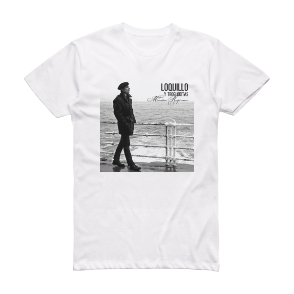 Loquillo y Trogloditas Mientras Respiremos Album Cover T-Shirt White