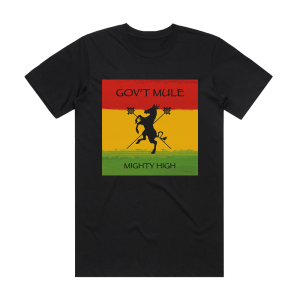 Govt Mule Mighty High Album Cover T-Shirt Black