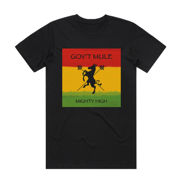 Govt Mule Mighty High Album Cover T-Shirt Black