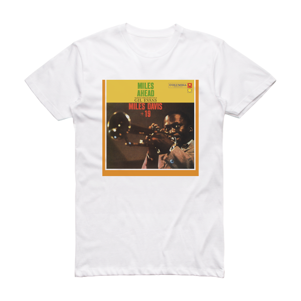 Miles Davis Miles Ahead 2 Album Cover T-Shirt White