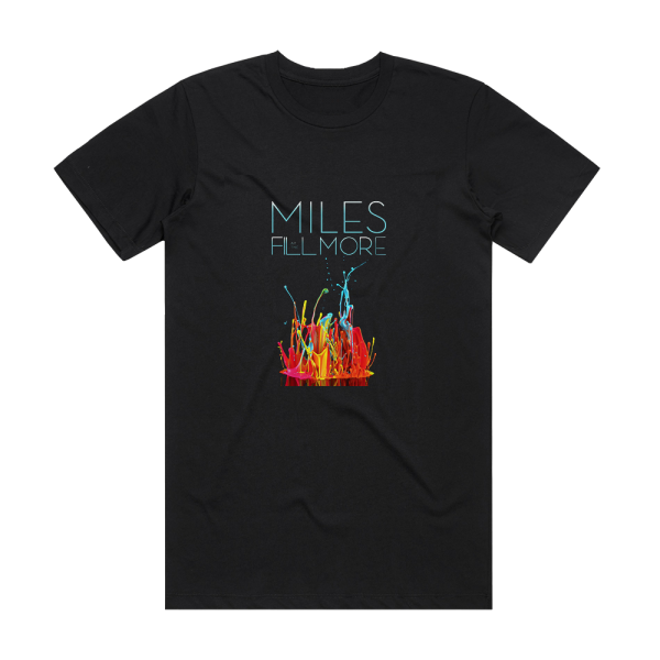 Miles Davis Miles At The Fillmore Album Cover T-Shirt Black