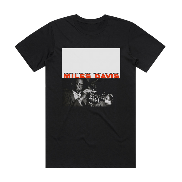 Miles Davis Miles Davis Volume 1 Album Cover T-Shirt Black