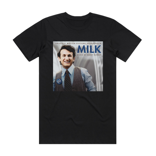 Danny Elfman Milk Album Cover T-Shirt Black