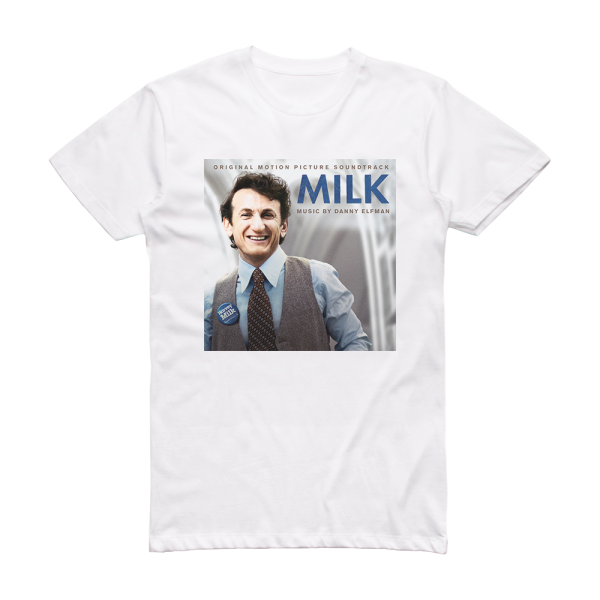 Danny Elfman Milk Album Cover T-Shirt White