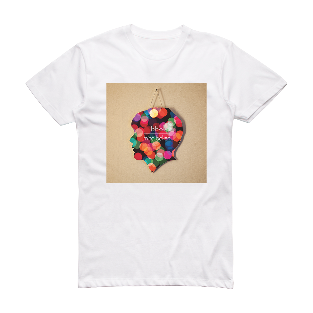 Bibio Mind Bokeh Album Cover T-Shirt White – ALBUM COVER T-SHIRTS