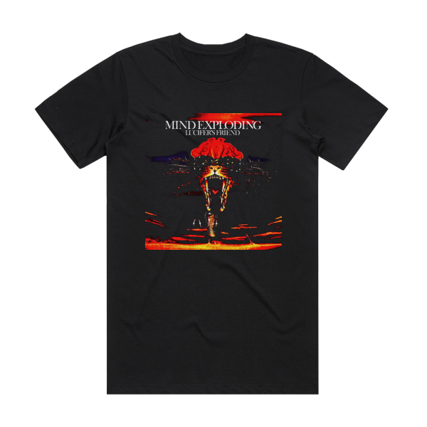 Lucifers Friend Mind Exploding Album Cover T-Shirt Black