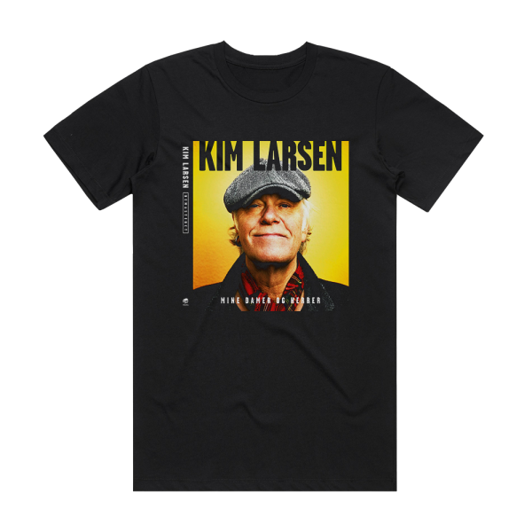 Kim Larsen Mine Damer Og Herrer Album Cover T-Shirt Black