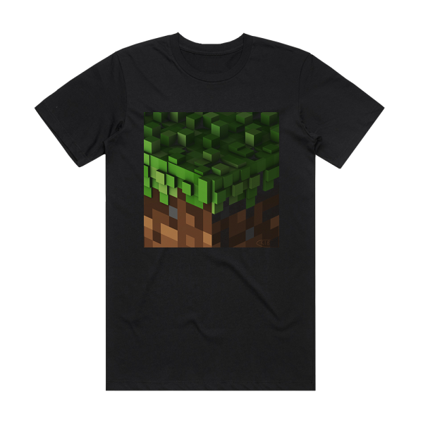 C418 Minecraft  Volume Alpha Album Cover T-Shirt Black