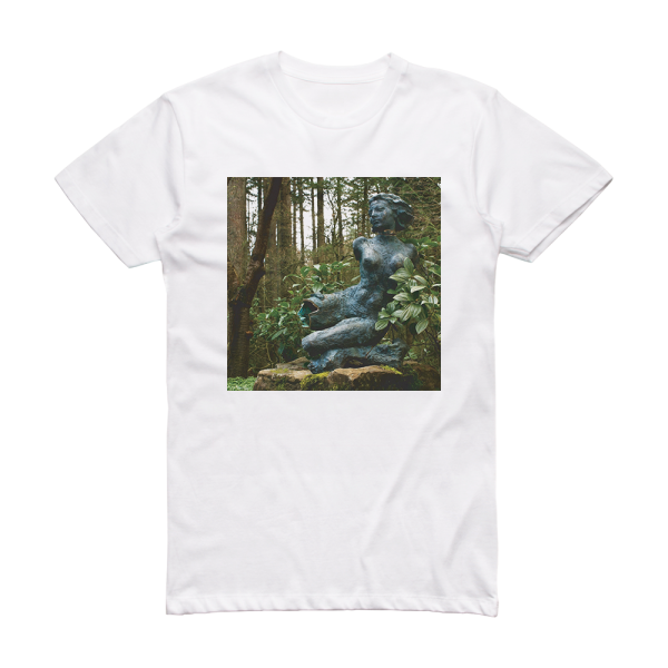 Menomena Mines Album Cover T-Shirt White