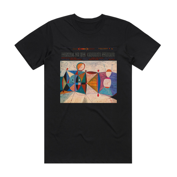 Charles Mingus Mingus Ah Um 1 Album Cover T-Shirt Black