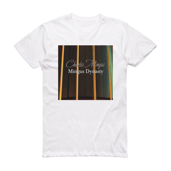 Charles Mingus Mingus Dynasty Album Cover T-Shirt White