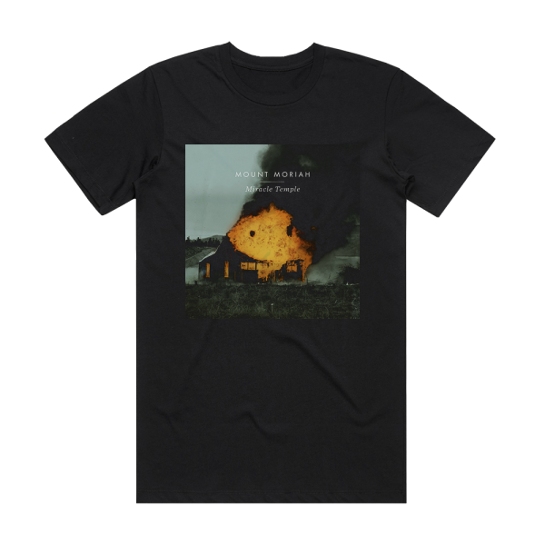 Mount Moriah Miracle Temple Album Cover T-Shirt Black