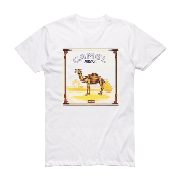 Camel Mirage 1 Album Cover T-Shirt White