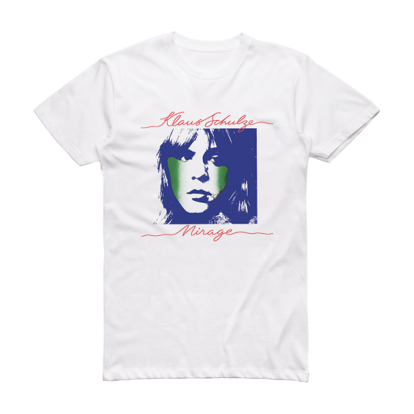 Klaus Schulze Mirage Album Cover T-Shirt White