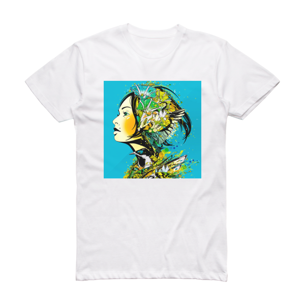 DJ Okawari Mirror Album Cover T-Shirt White
