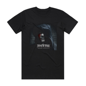 Mortemia Misere Mortem Album Cover T-Shirt Black