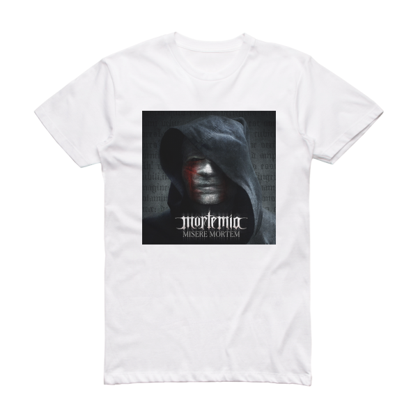 Mortemia Misere Mortem Album Cover T-Shirt White
