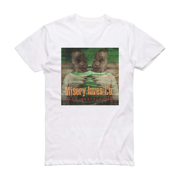 Misery Loves Co Misery Loves Co Album Cover T-Shirt White