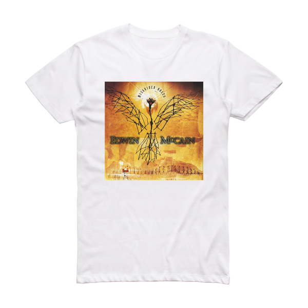 Edwin McCain Misguided Roses Album Cover T-Shirt White