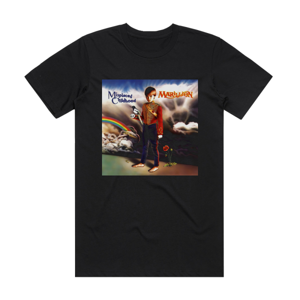 Marillion Misplaced Childhood 1 Album Cover T-Shirt Black