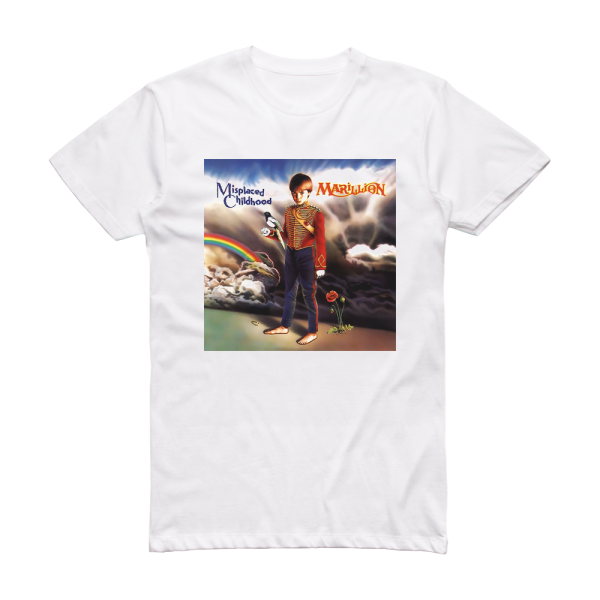 Marillion Misplaced Childhood 1 Album Cover T-Shirt White