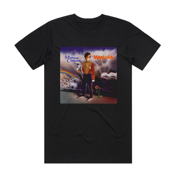 Marillion Misplaced Childhood 3 Album Cover T-Shirt Black