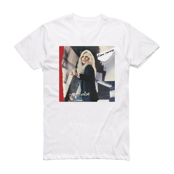 Kim Carnes Mistaken Identity 2 Album Cover T-Shirt White