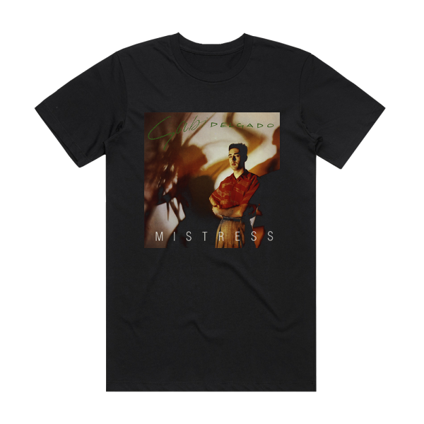 Gabi Delgado-Lopez Mistress Album Cover T-Shirt Black