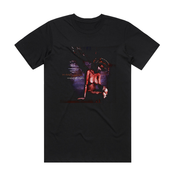 In Strict Confidence Mistrust The Angels Album Cover T-Shirt Black