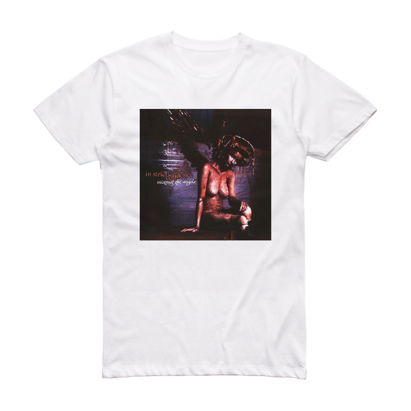 In Strict Confidence Mistrust The Angels Album Cover T-Shirt White