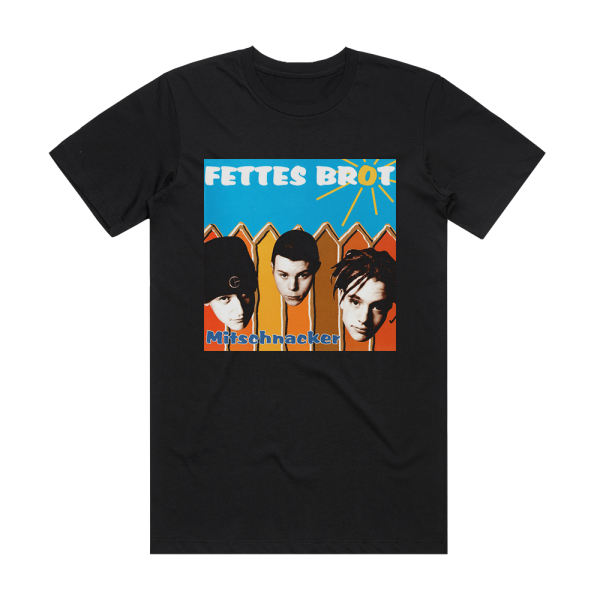 Fettes Brot Mitschnacker Album Cover T-Shirt Black