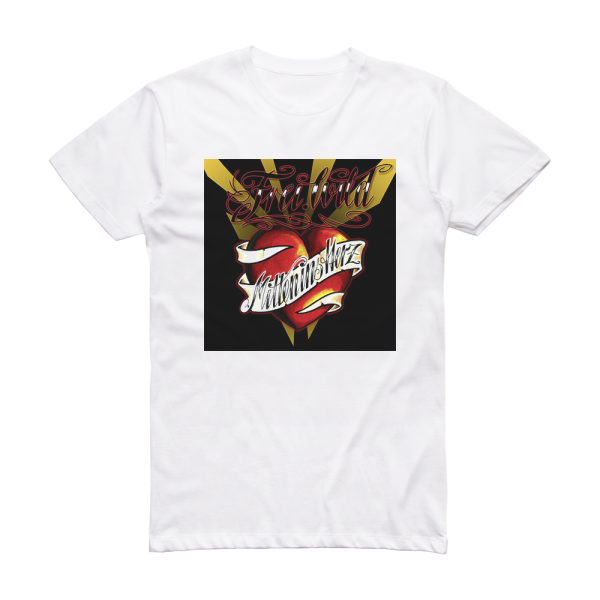 Frei.Wild Mitten Ins Herz Album Cover T-Shirt White