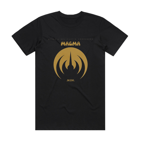 Magma Mkank Dstrukt Kmmandh Album Cover T-Shirt Black