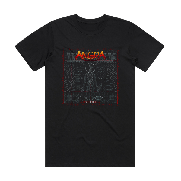 Angra Mni Album Cover T-Shirt Black