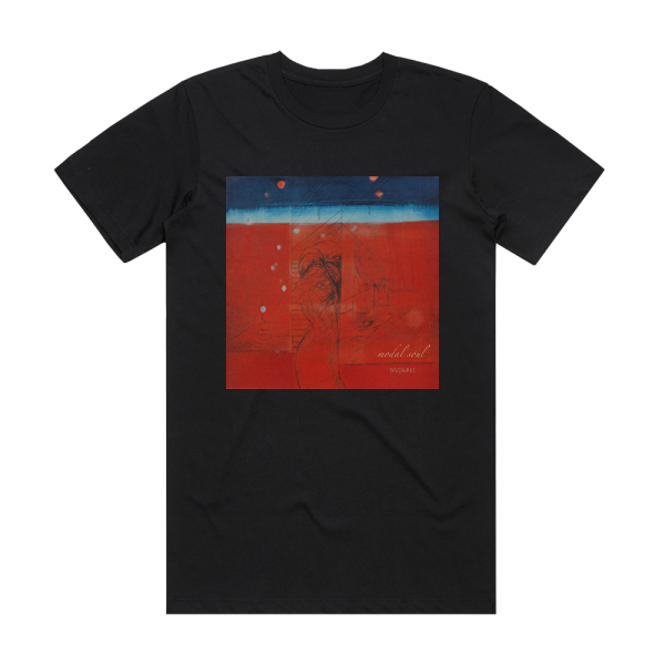 Nujabes Modal Soul Album Cover T-Shirt Black