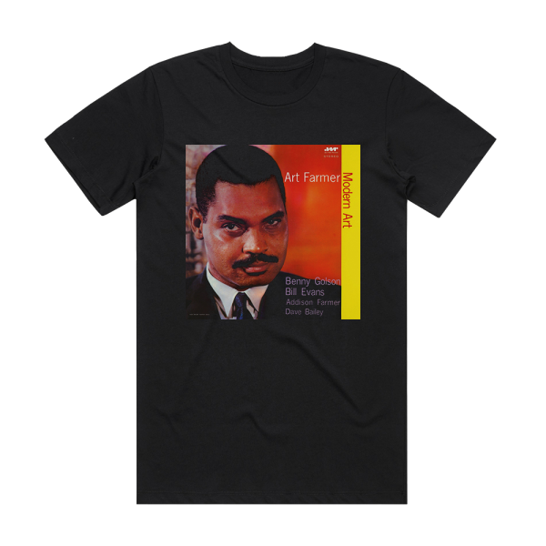 Art Farmer Modern Art Album Cover T-Shirt Black