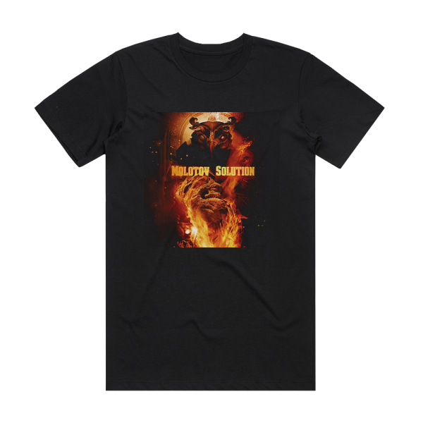 Molotov Solution Molotov Solution Album Cover T-Shirt Black