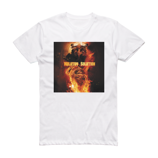 Molotov Solution Molotov Solution Album Cover T-Shirt White – ALBUM ...