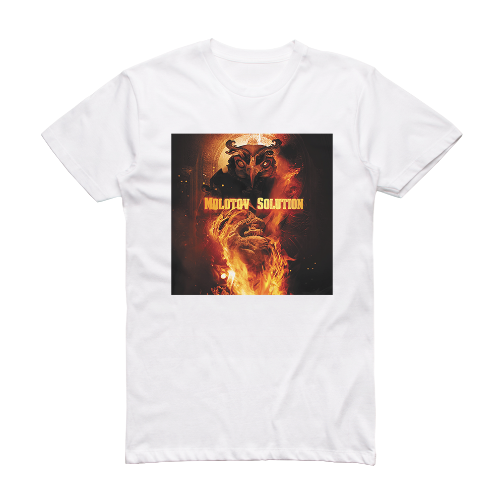 Molotov Solution Molotov Solution Album Cover T-Shirt White – ALBUM ...