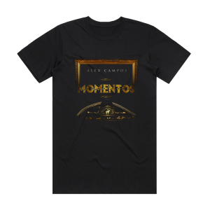 Alex Campos Momentos Album Cover T-Shirt Black