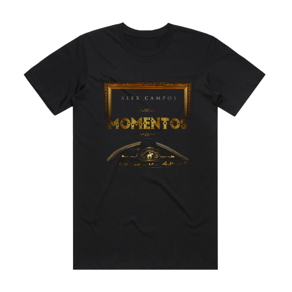 Alex Campos Momentos Album Cover T-Shirt Black