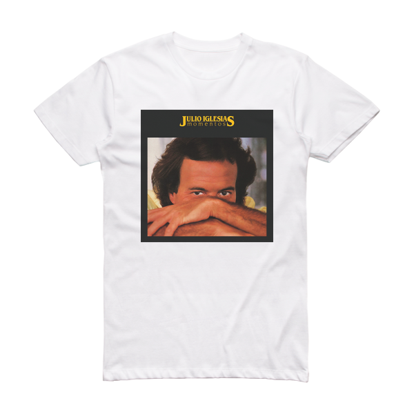 Julio Iglesias Momentos Album Cover T-Shirt White