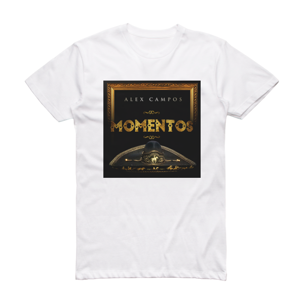 Alex Campos Momentos Album Cover T-Shirt White
