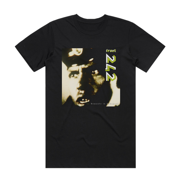 Front 242 Moments In Budapest Album Cover T-Shirt Black