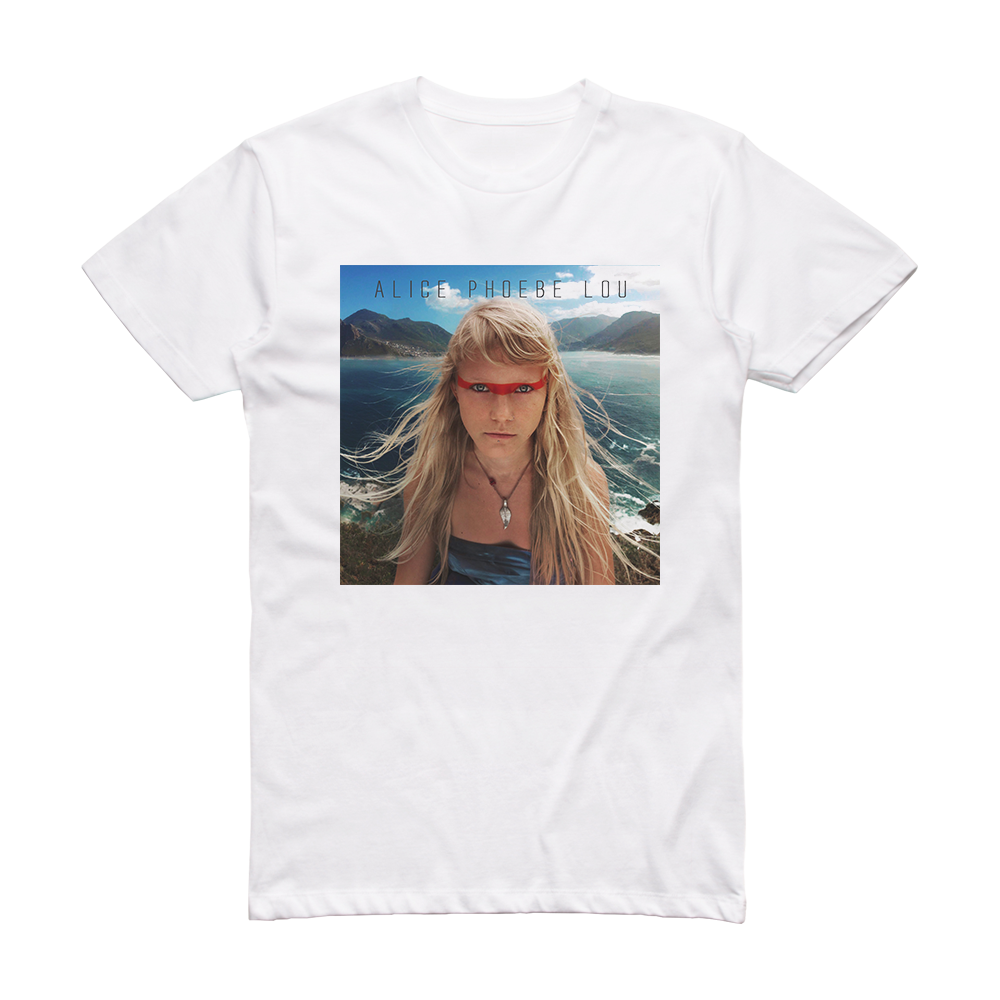 Alice Phoebe Lou Momentum Album Cover T-Shirt White – ALBUM COVER T-SHIRTS